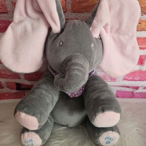 Elza Musical Elephant Plushie Singing Pink Stuffed Baby Toy (Ears Don't Move)